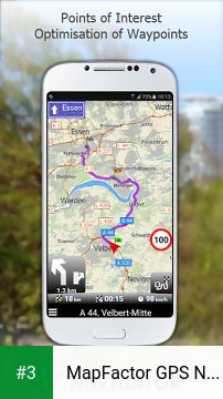 MapFactor GPS Navigation Maps app screenshot 3