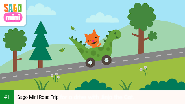 Sago Mini Road Trip app screenshot 1