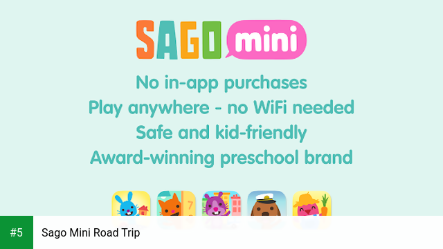 Sago Mini Road Trip app screenshot 5