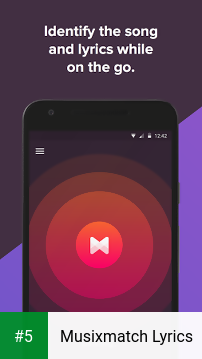 Musixmatch Lyrics app screenshot 5