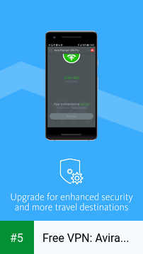 Free VPN: Avira Phantom VPN app screenshot 5