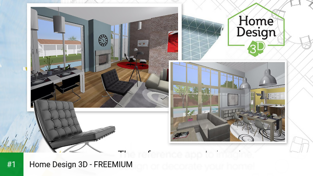 Home Design 3D - FREEMIUM app screenshot 1