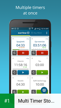 Multi Timer StopWatch app screenshot 1