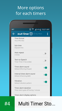 Multi Timer StopWatch apk screenshot 4