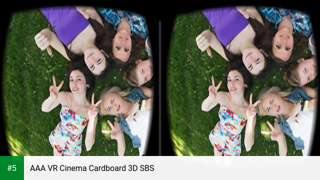 AAA VR Cinema Cardboard 3D SBS app screenshot 5