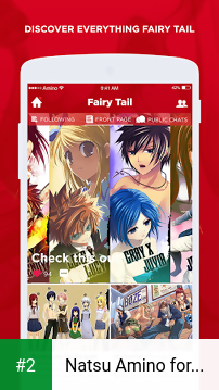 Natsu Amino for Fairy Tail apk screenshot 2