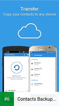 Contacts Backup & Restore apk screenshot 6