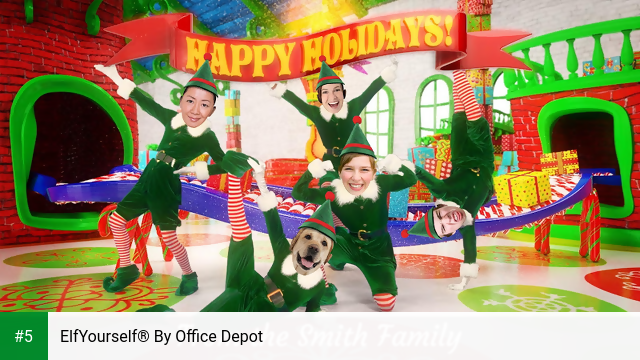 ElfYourself® By Office Depot app screenshot 5