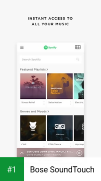 Bose SoundTouch app screenshot 1