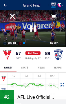 AFL Live Official App apk screenshot 2