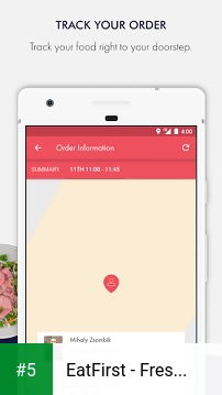 EatFirst - Fresh Food Delivery app screenshot 5