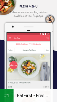 EatFirst - Fresh Food Delivery app screenshot 1