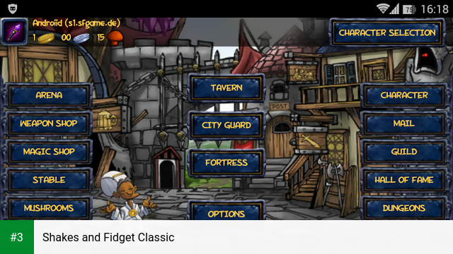 Shakes and Fidget Classic app screenshot 3