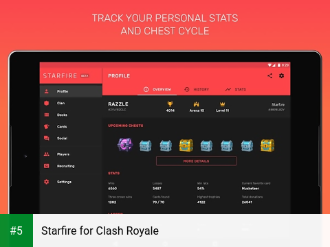 Starfire for Clash Royale app screenshot 5