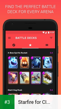 Starfire for Clash Royale app screenshot 3