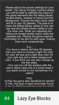Lazy Eye Blocks apk screenshot 4