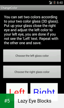 Lazy Eye Blocks app screenshot 5