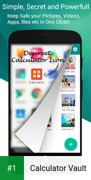 Calculator Vault app screenshot 1