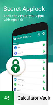 Calculator Vault app screenshot 5