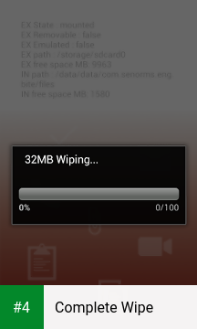 Complete Wipe apk screenshot 4