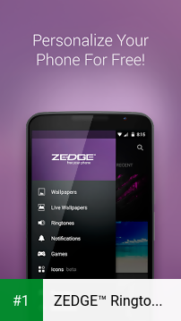 ZEDGE™ Ringtones & Wallpapers app screenshot 1