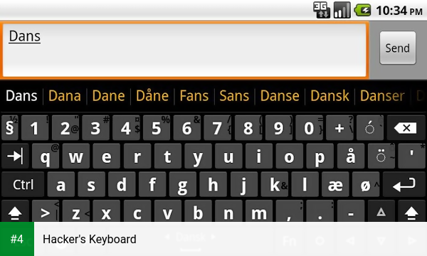 Hacker's Keyboard apk screenshot 4