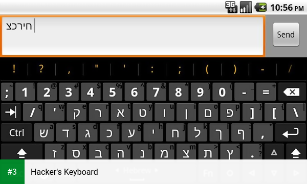 Hacker's Keyboard app screenshot 3