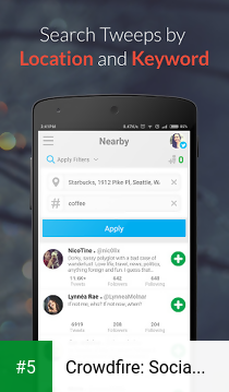 Crowdfire: Social Media Manager app screenshot 5