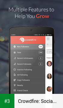 Crowdfire: Social Media Manager app screenshot 3