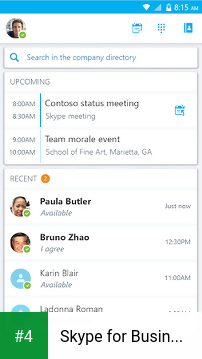 Skype for Business for Android apk screenshot 4