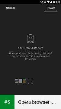 Opera browser - news & search app screenshot 5