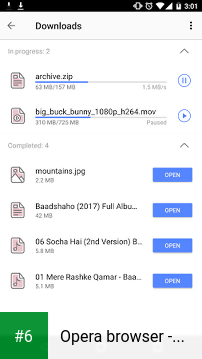 Opera browser - news & search apk screenshot 6