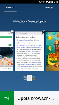 Opera browser - news & search apk screenshot 4