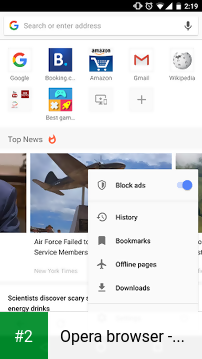 Opera browser - news & search apk screenshot 2