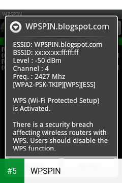 WPSPIN app screenshot 5