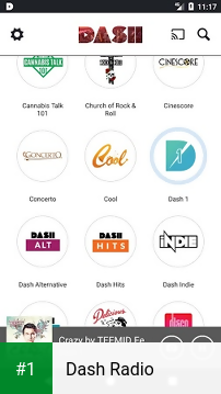 Dash Radio app screenshot 1