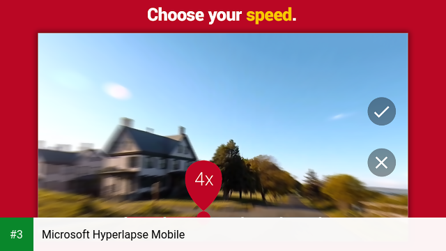 Microsoft Hyperlapse Mobile app screenshot 3