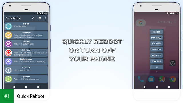 Quick Reboot app screenshot 1