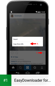EasyDownloader for Instagram app screenshot 1