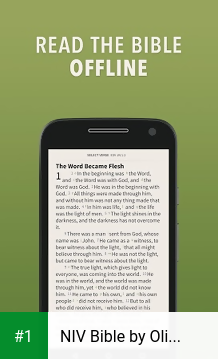 NIV Bible by Olive Tree app screenshot 1