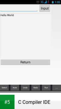 C Compiler IDE app screenshot 5