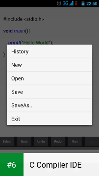 C Compiler IDE apk screenshot 6