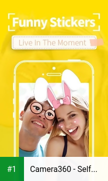 Camera360 - Selfie, Funny Stickers Cam app screenshot 1