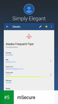 mSecure app screenshot 5