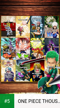 ONE PIECE THOUSAND STORM app screenshot 5