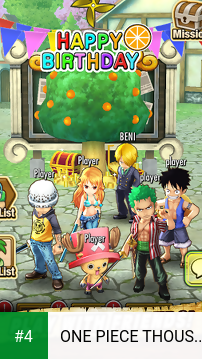 ONE PIECE THOUSAND STORM apk screenshot 4