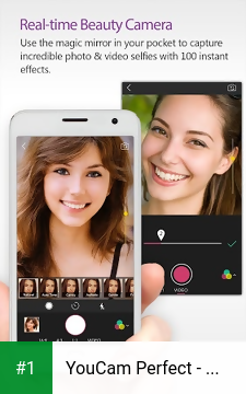 YouCam Perfect - Selfie Photo Editor app screenshot 1