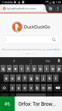 Orfox: Tor Browser for Android apk screenshot 6