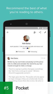 Pocket app screenshot 5