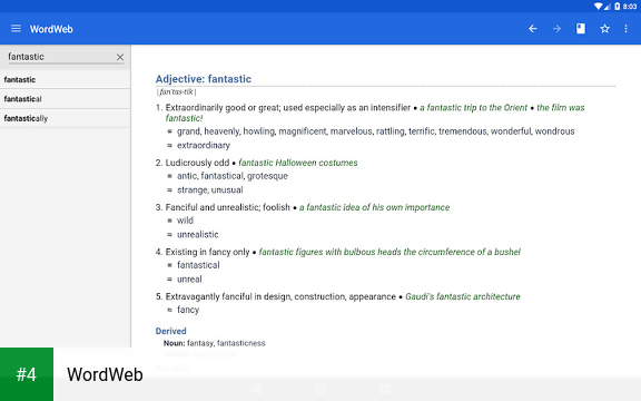 WordWeb apk screenshot 4